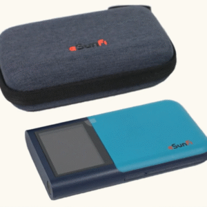 Hotspot Router 5G WiFi6/6E eSIM Mobile WiFi for Travel eSunFi SHFiEL62 cyan